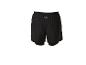 Schwarze Herren-Sportshorts mit reflektierendem Logo.