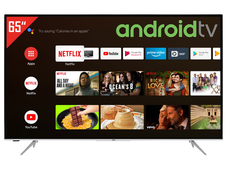 Gehe zu Vollbildansicht: JVC LT-VA6985 Android Smart TV mit WLAN & Bluetooth mit 4K Ultra HD - Bild 26