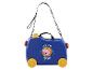 Kinder-Trolley mit Peppa Pig, blau, Dschungelmotiv.