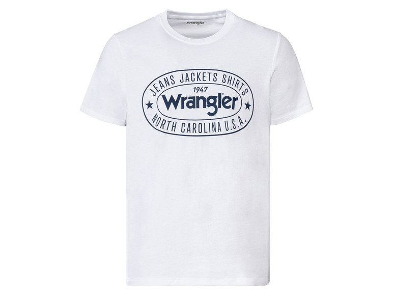 Gehe zu Vollbildansicht: Wrangler Herren T-Shirt mit Logo - Bild 6