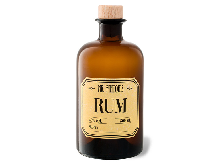 Gehe zu Vollbildansicht: Mr. Finton's Rum 40% Vol - Bild 1