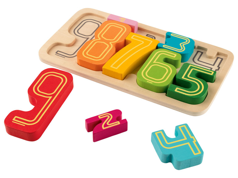 Gehe zu Vollbildansicht: Playtive Lernspiel Montessori Sets, aus Echtholz - Bild 20