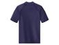 Dunkelblaues kurzärmeliges Kinder-T-Shirt, Rückansicht