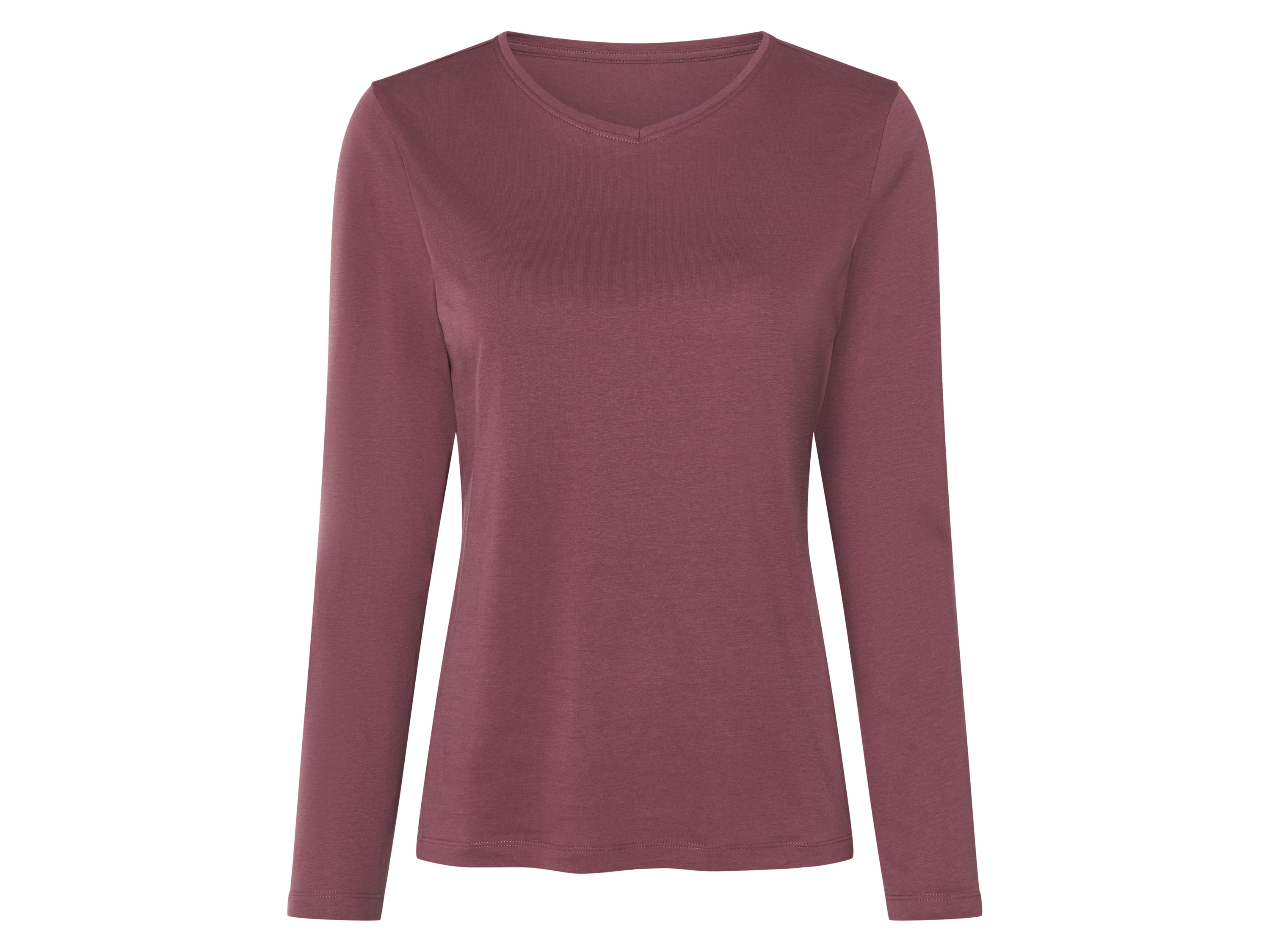 Thumbnail - esmara® Damen Pyjama, aus reiner Baumwolle (rot/creme, XS(32/34))""