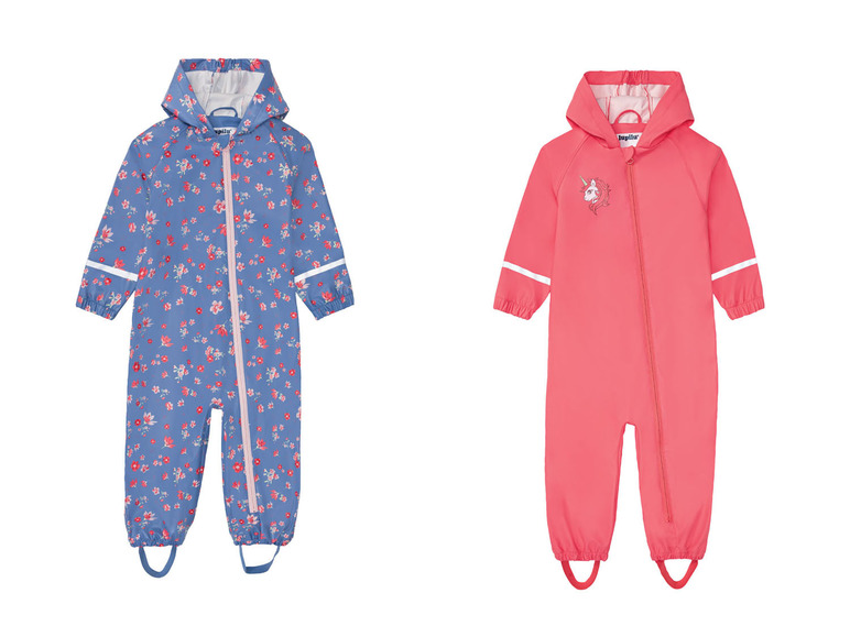Go to full screen view: LUPILU® baby / toddler girls mud and digging overall, wind and waterproof - Image 1