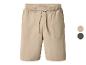 Herren-Khaki-Shorts mit elastischem Bund und Kordelzug.