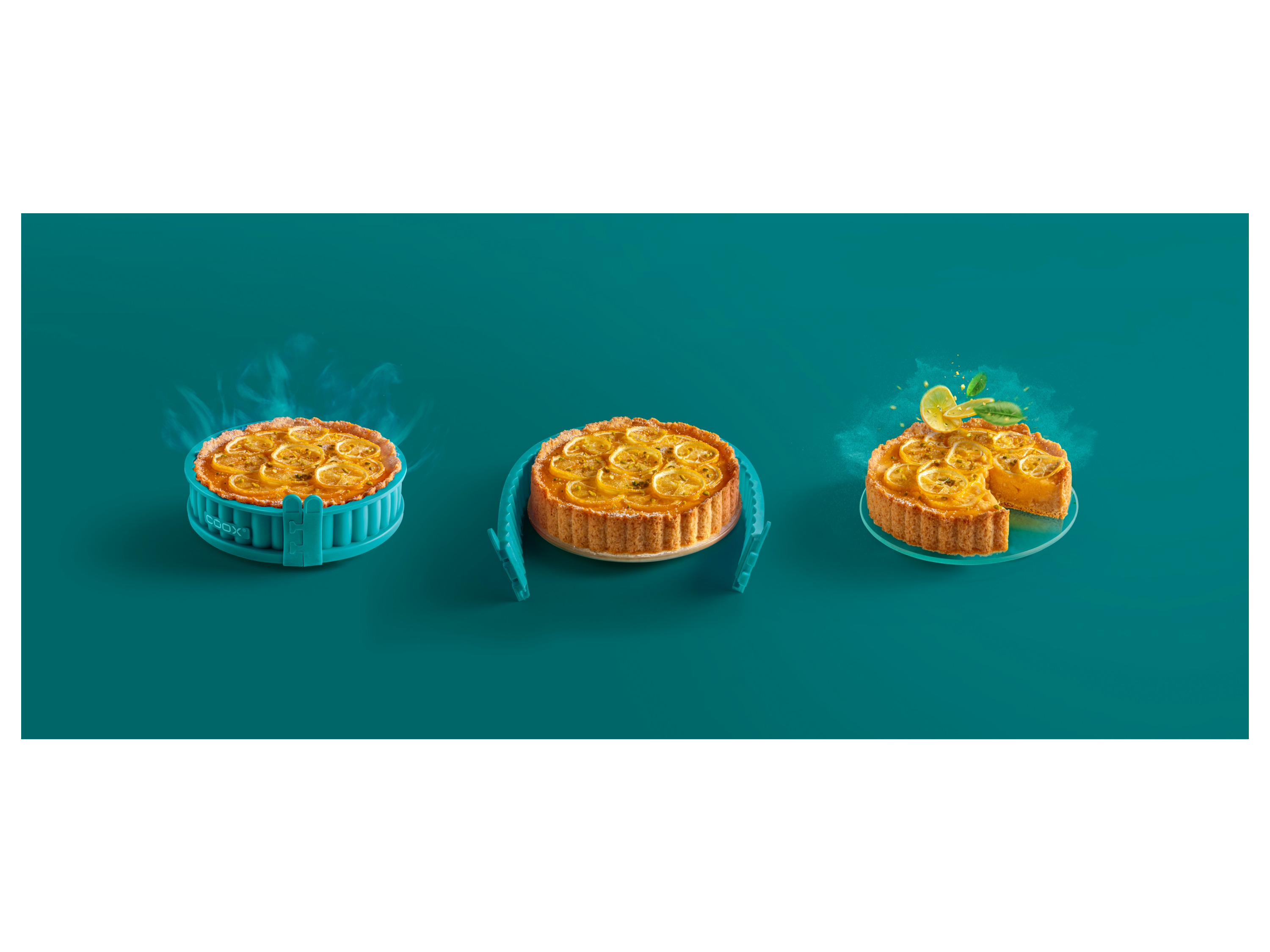 Thumbnail - Coox Quicheform mit Glasboden (Grün)""