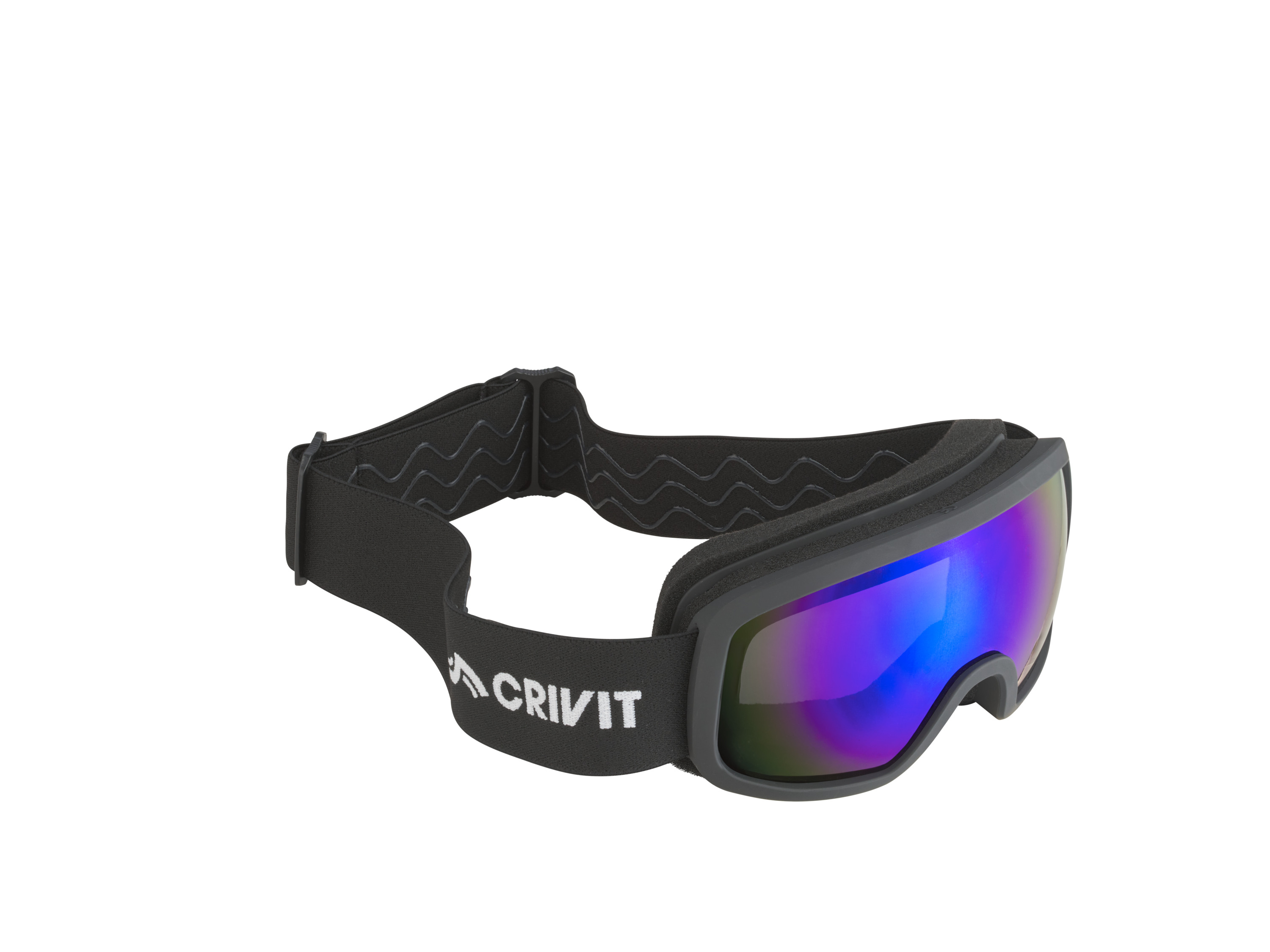Thumbnail - CRIVIT Kinder Ski- und Snowboardbrille (Vollrahmen, Schwarz)