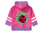Rosa Regenjacke mit Marienkäfer-Motiv