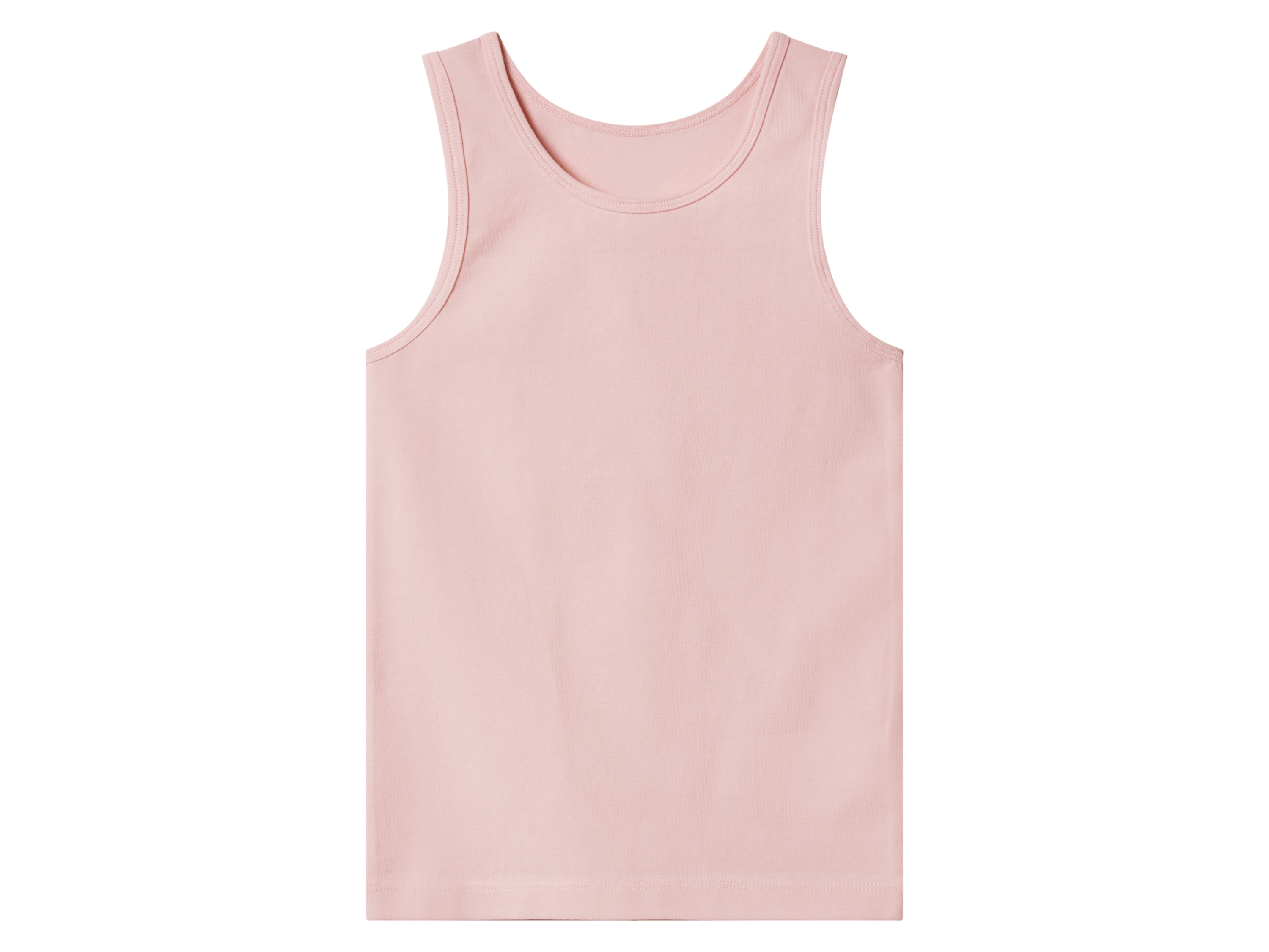 Thumbnail - lupilu® Kleinkinder Mädchen Unterhemd, 5 Stück (Rosa, 122/128)