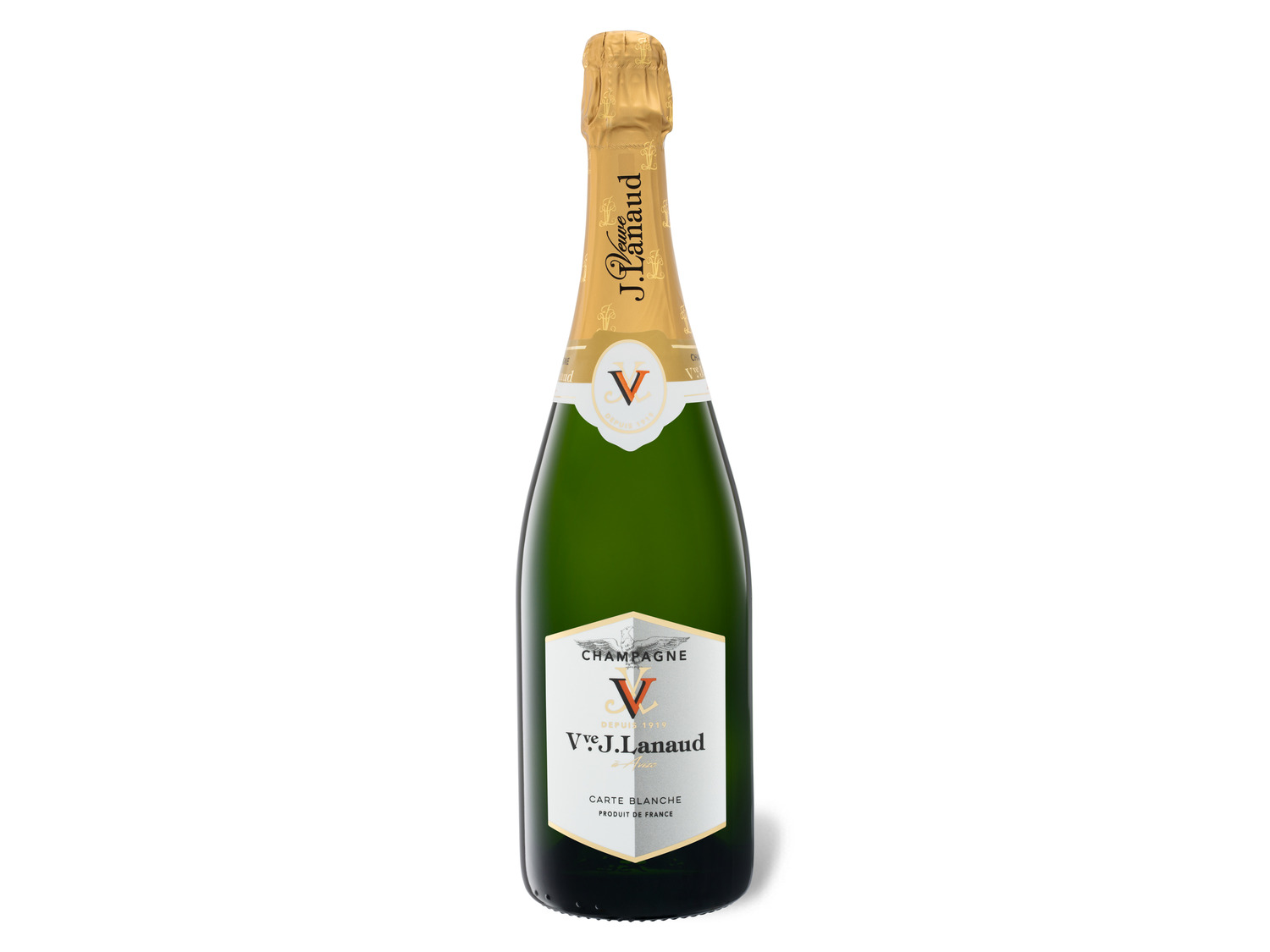 Veuve J. Lanaud Cuvée Carte Blanche brut Champagner