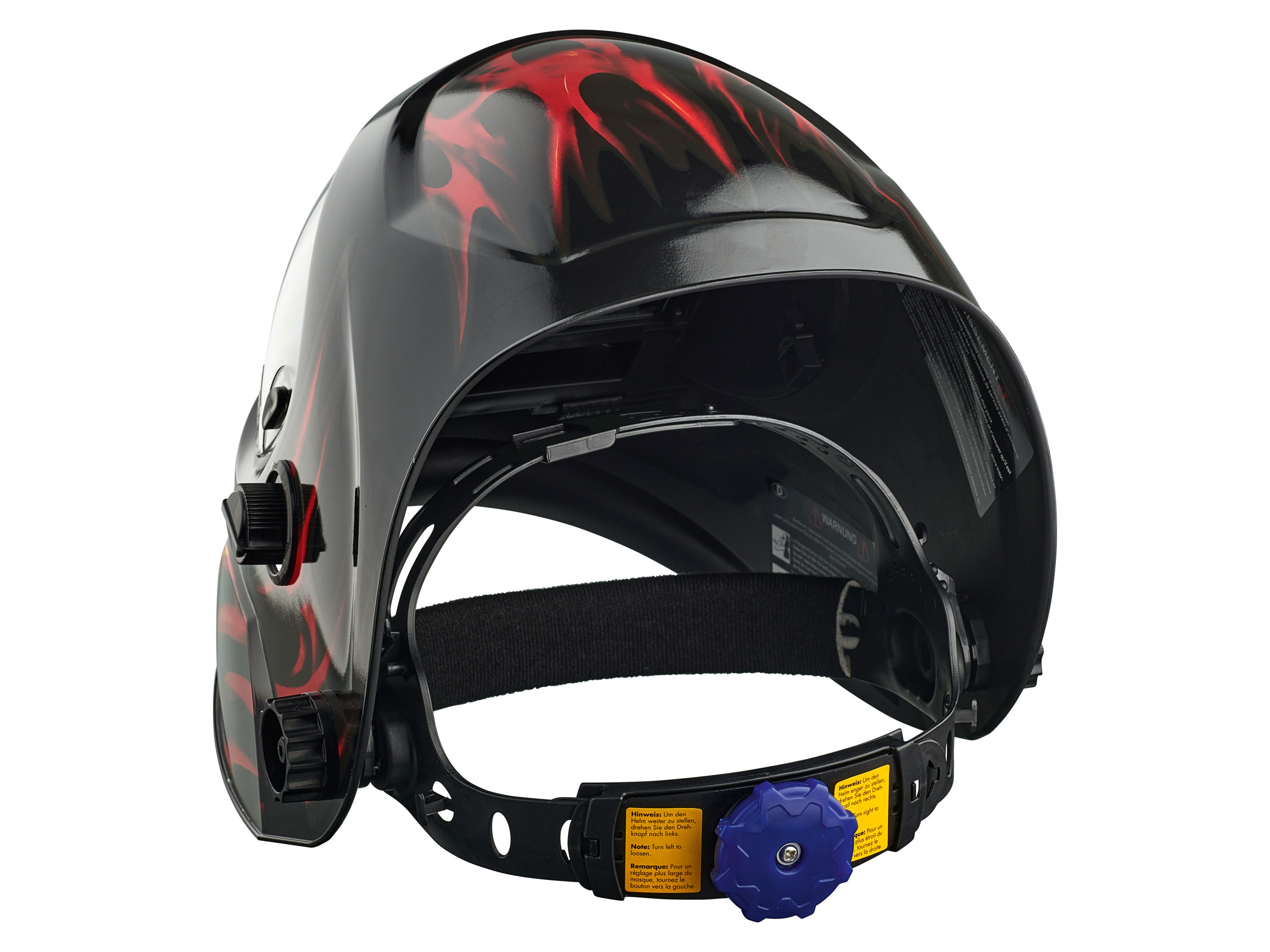 PARKSIDE® Schweißhelm Automatik mit LED PSHL 2 D1 (Flammen/schwarz) – Bild 4 von 4