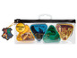 Ein Satz Harry Potter Gitarrenplektren mit einem wiederverwendbaren Etui