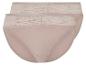 Zwei Paar rosa Höschen mit Spitze