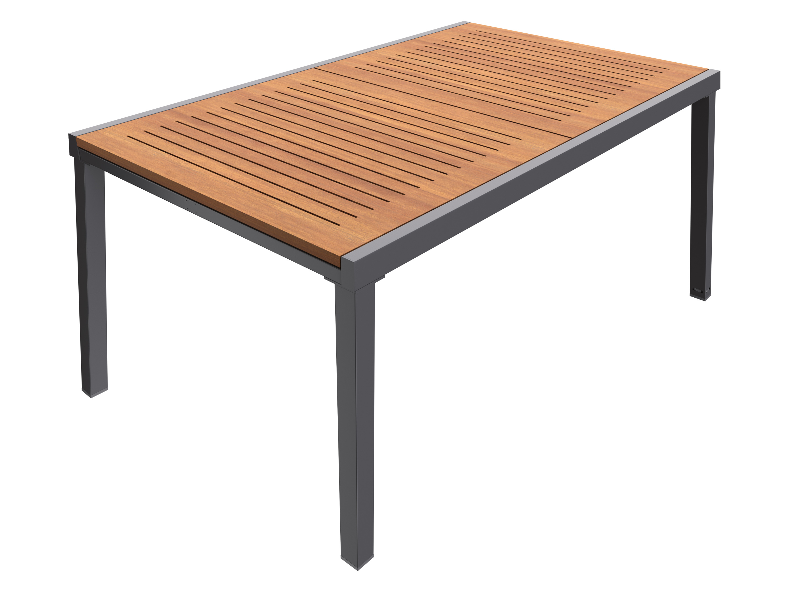 Thumbnail - LIVARNO home Alu-Gartentisch »Valencia«, ausziehbar, braun