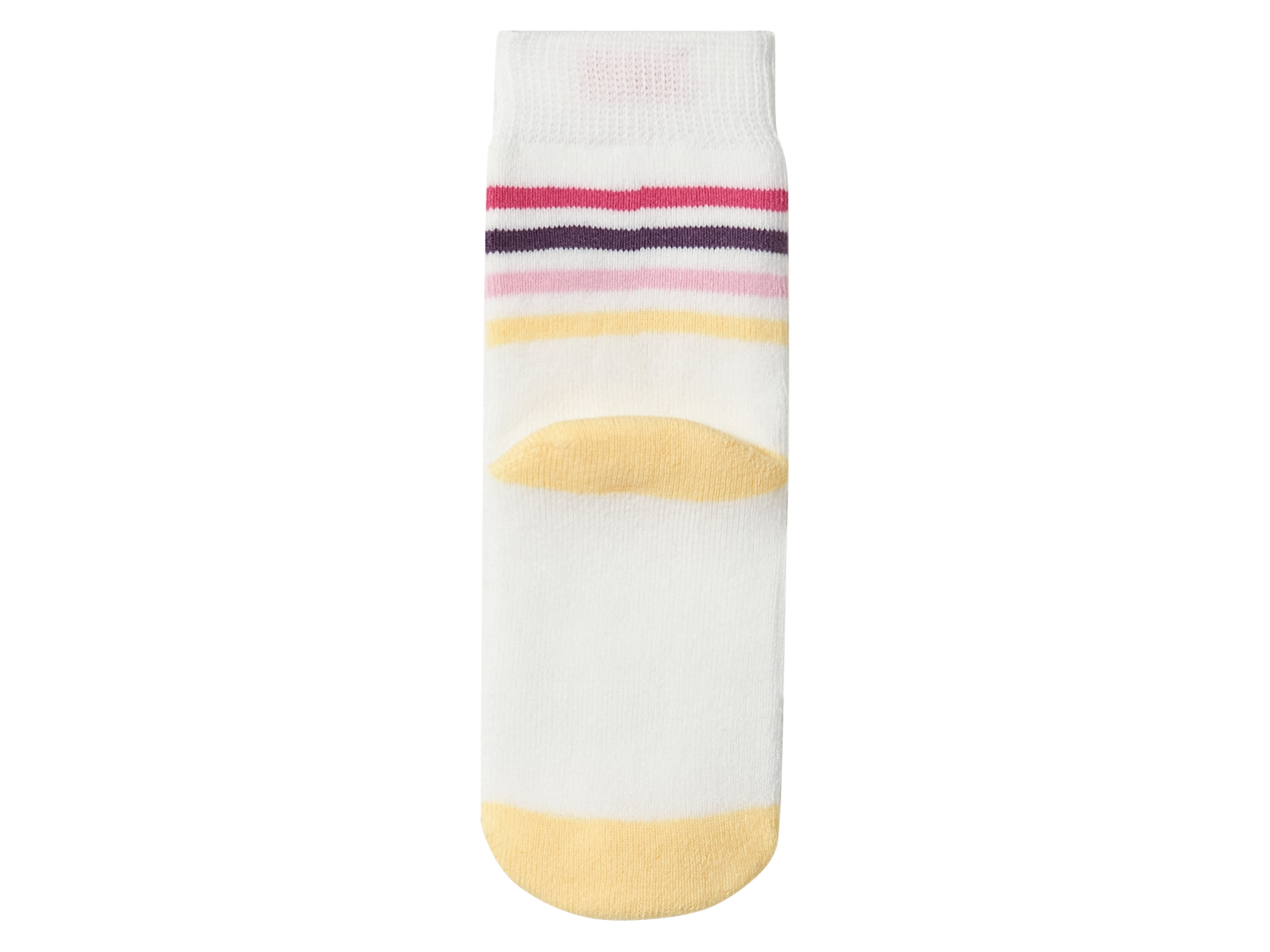 Thumbnail - lupilu® Kinder Thermosocken, 5 Paar (lila/gelb/weiß, 19-22)