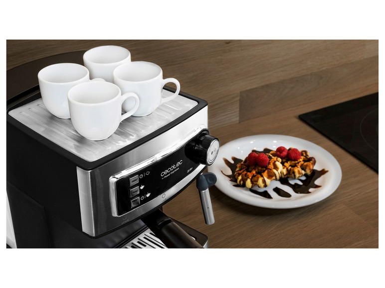 Gehe zu Vollbildansicht: Cecotec Power Espresso, 850 W, doppelter Siebträger - Bild 5