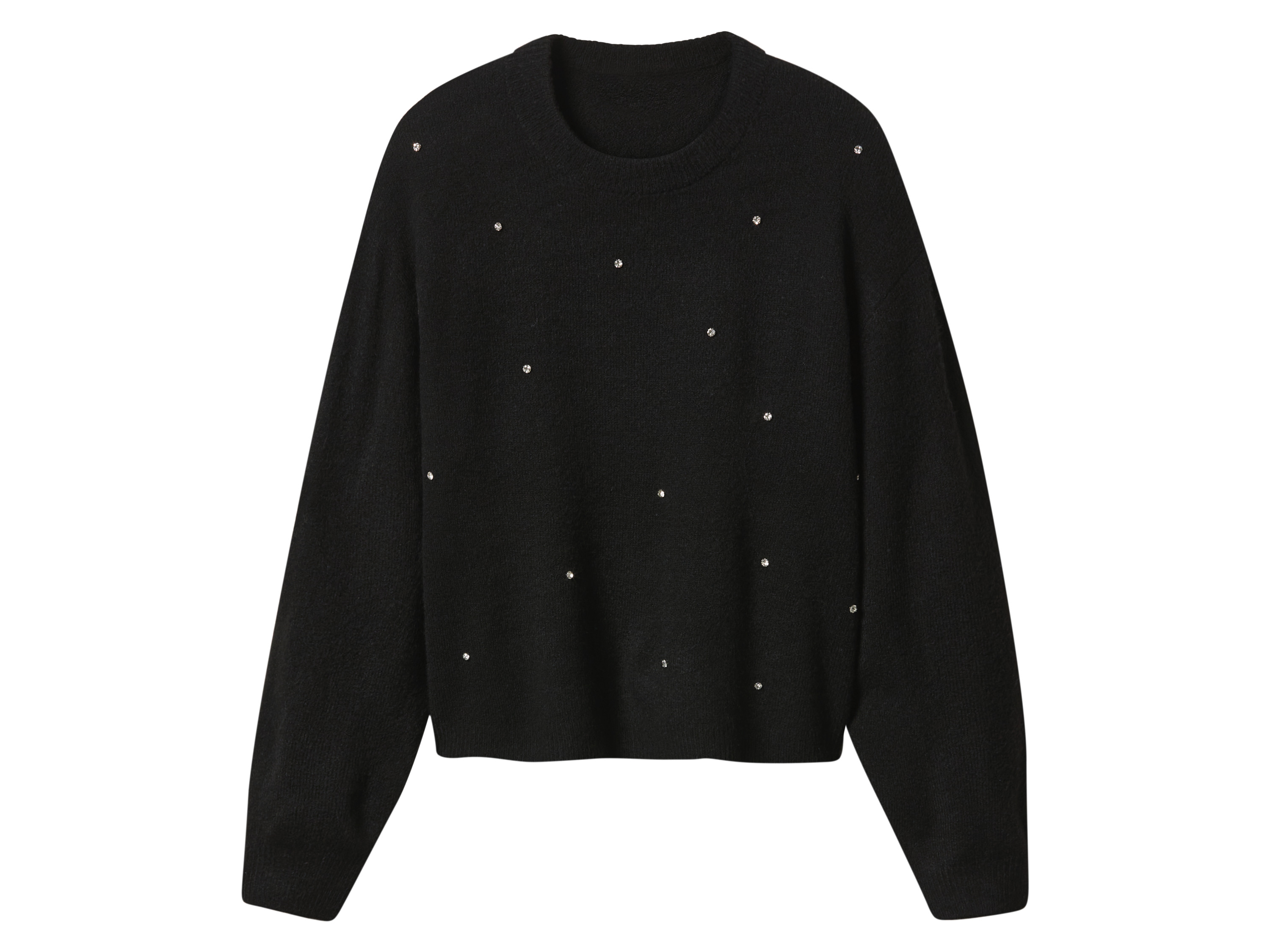 ESMARA® Strickpullover (Schwarz, S(36/38))