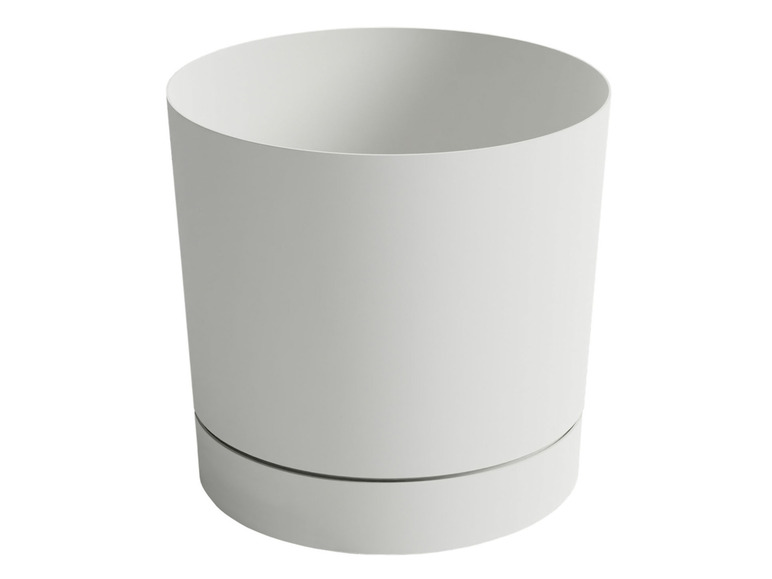 Weißer Topf für Pflanzen