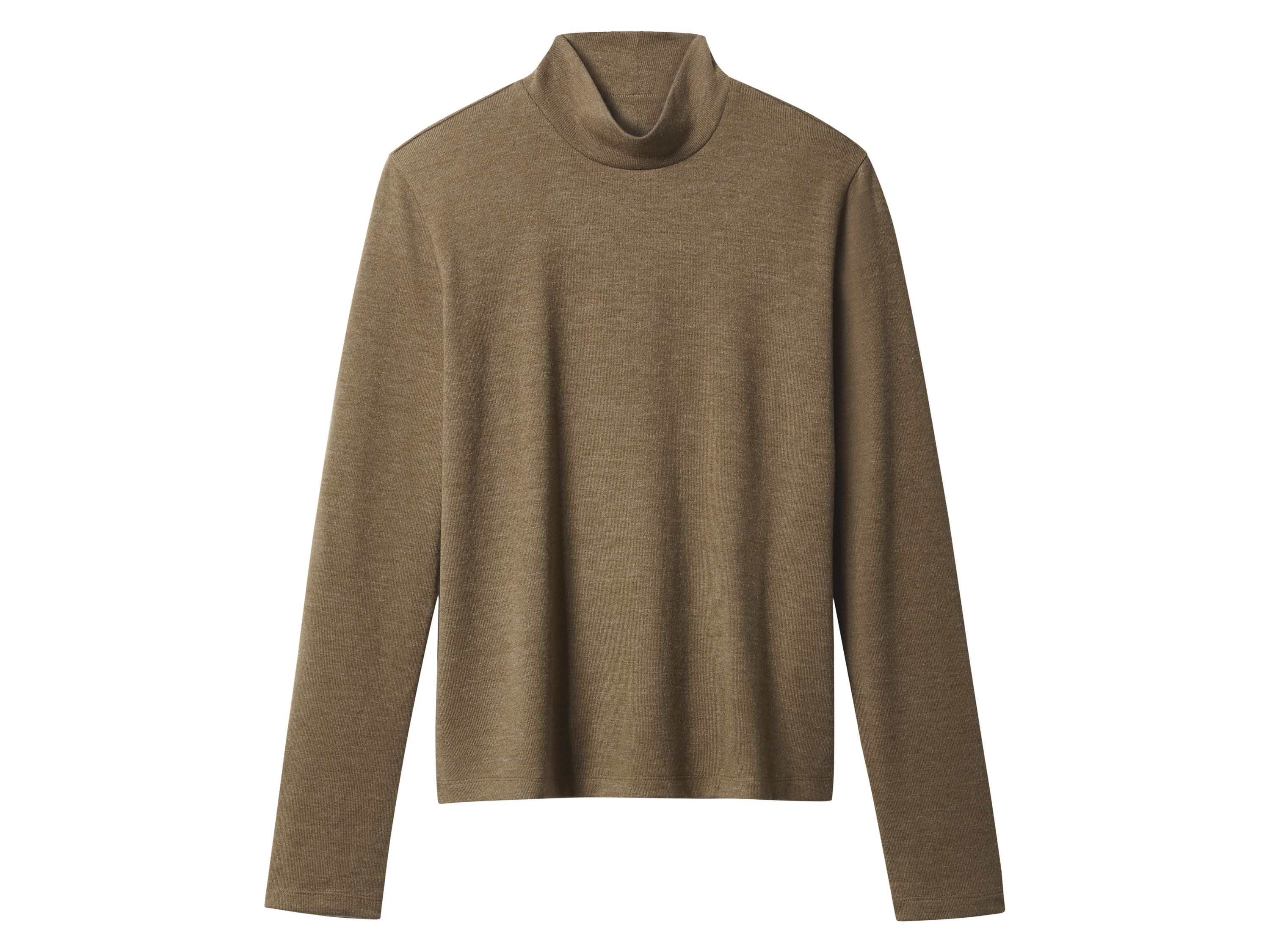 ESMARA® Damen Langarmshirt (Olive, L(44/46))