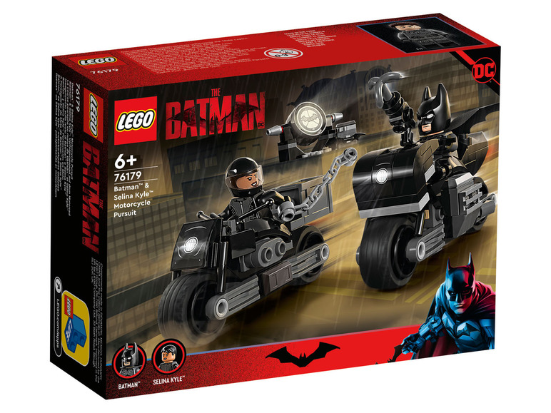 Gehe zu Vollbildansicht: LEGO® DC Universe Super Heroes 76179 »Batman & Selina Kyle: Verfolgungsjagd auf dem Motorrad« - Bild 1