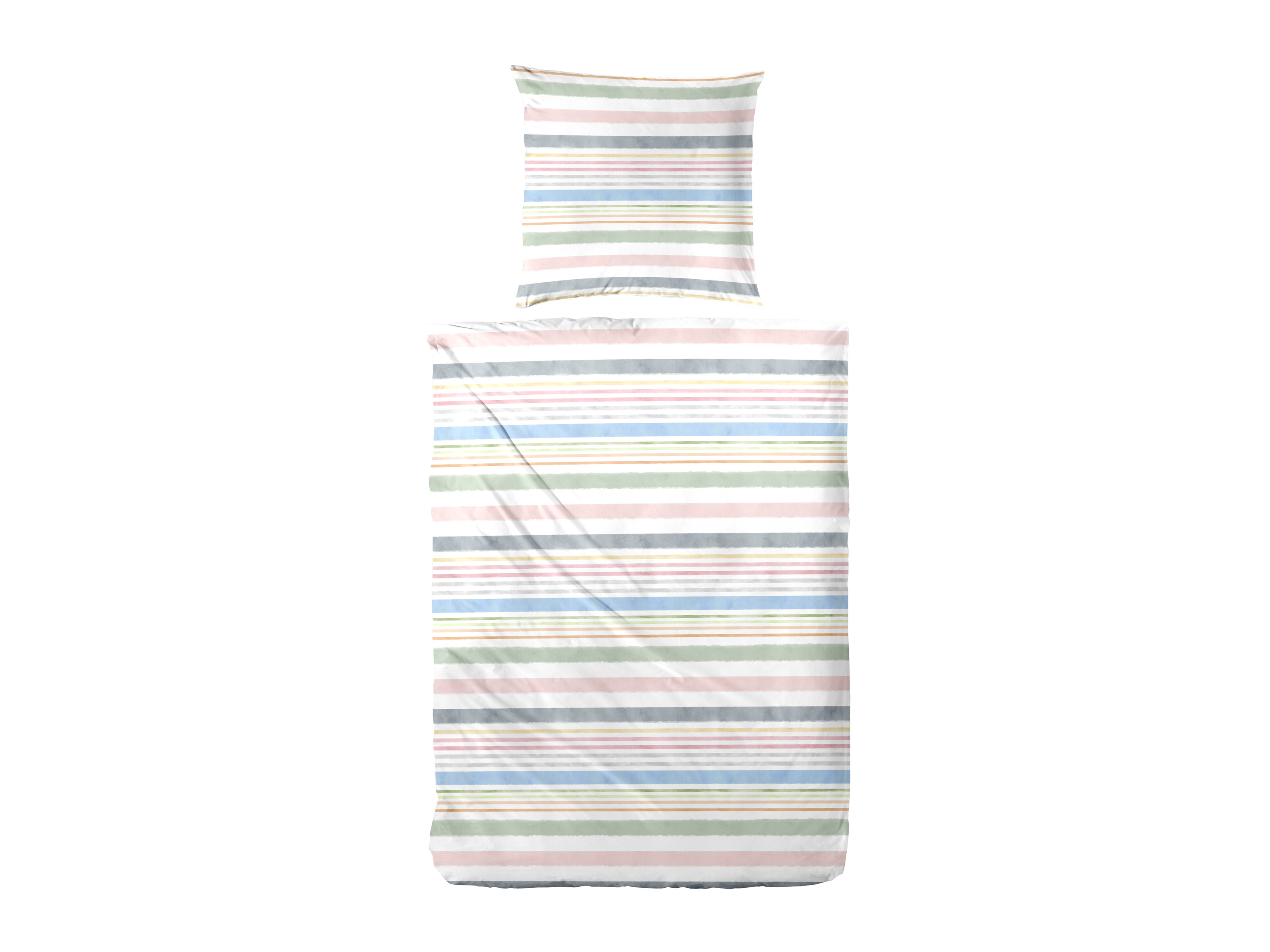Westminster Baumwoll-Bettwäs, Streifen, 155 x 220 cm (Streifen, 155 x 220 cm)““ | Streifen Wendebettwäsche: nein Flächengewicht: 100 g/m² Fadendichte: 144 Pflegehinweis: Waschbar bei 60° und trocknergeeignet Lieferumfang: 1x Kopfkissenbezug, 1x Bettdeckenbezug Oeko-Tex® Standard 100 Geprüft auf Schadstoffe Zertifizierungsnummer: D10-0692 Hohenstein Htti Standard 100 by Oeko-Tex® ist die weltweit bekannteste, unabhängige Zertifizierung schadstoffgeprüfter Textil- und Lederprodukte aller Art – vom Garn und den Stoffen bis hin zum gebrauchsfertigen Artikel. Das Label bestätigt