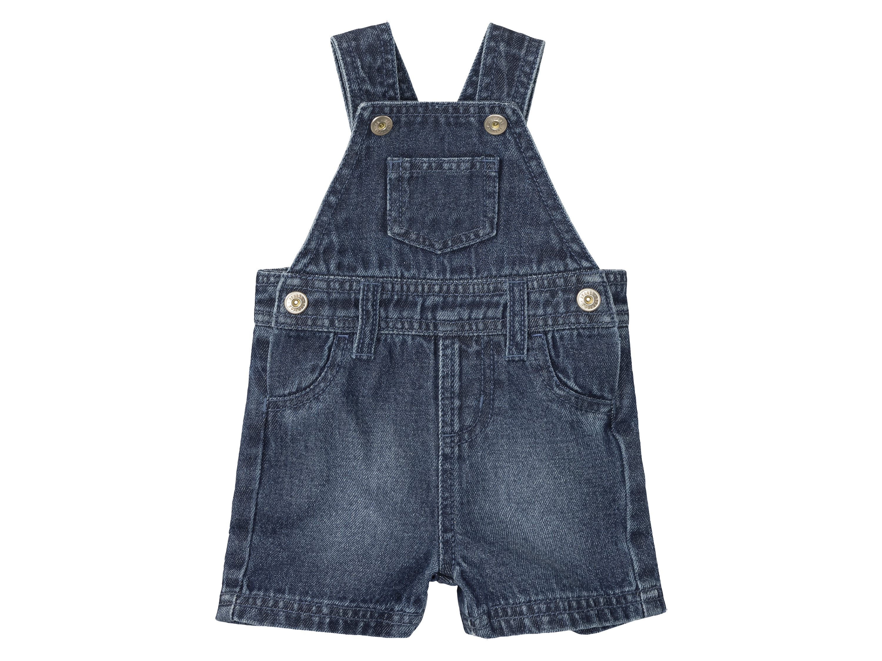 lupilu® Baby Latzhose Jeans (Blau, 80) | 04055334839587