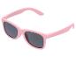 Rosa Sonnenbrille mit dunklen Gläsern