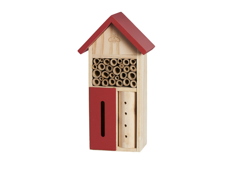 Gehe zu Vollbildansicht: Insektenhotel / Vogelhäuschen, aus Holz - Bild 4