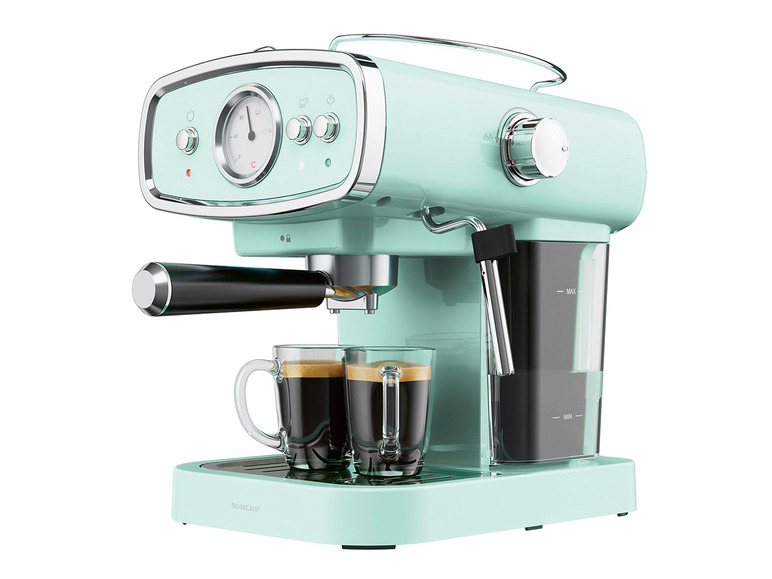 Gehe zu Vollbildansicht: SILVERCREST® KITCHEN TOOLS Espressomaschine »SEM 1050 A2«, mit Siebträger-System - Bild 3