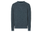 Dunkelblauer Herren-Pullover.