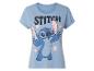 Hellblaues Disney Stitch T-Shirt: Lilo und Stitch Motiv.