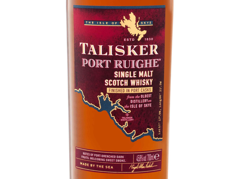 Gehe zu Vollbildansicht: Talisker Port Ruighe Single Malt Scotch Whisky mit Geschenkbox 45,8% Vol - Bild 3