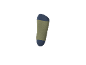 Socke in Blau und Khaki