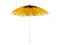 Strandschirm mit Sonnenblumen-Design, 160 cm breit.