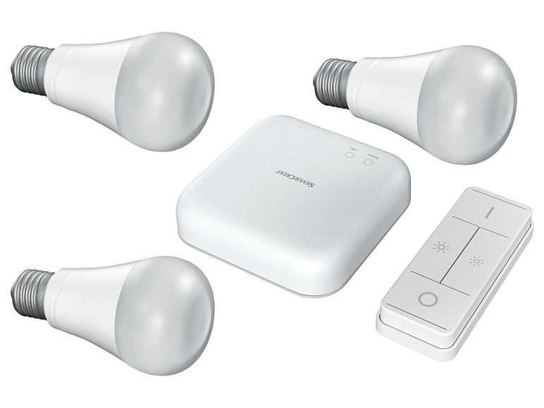 Gehe zu Vollbildansicht: LIVARNO home Starter Kit Gateway + 3x Leuchtmittel RGB und Fernbedienung »Zigbee Smart Home« - Bild 3