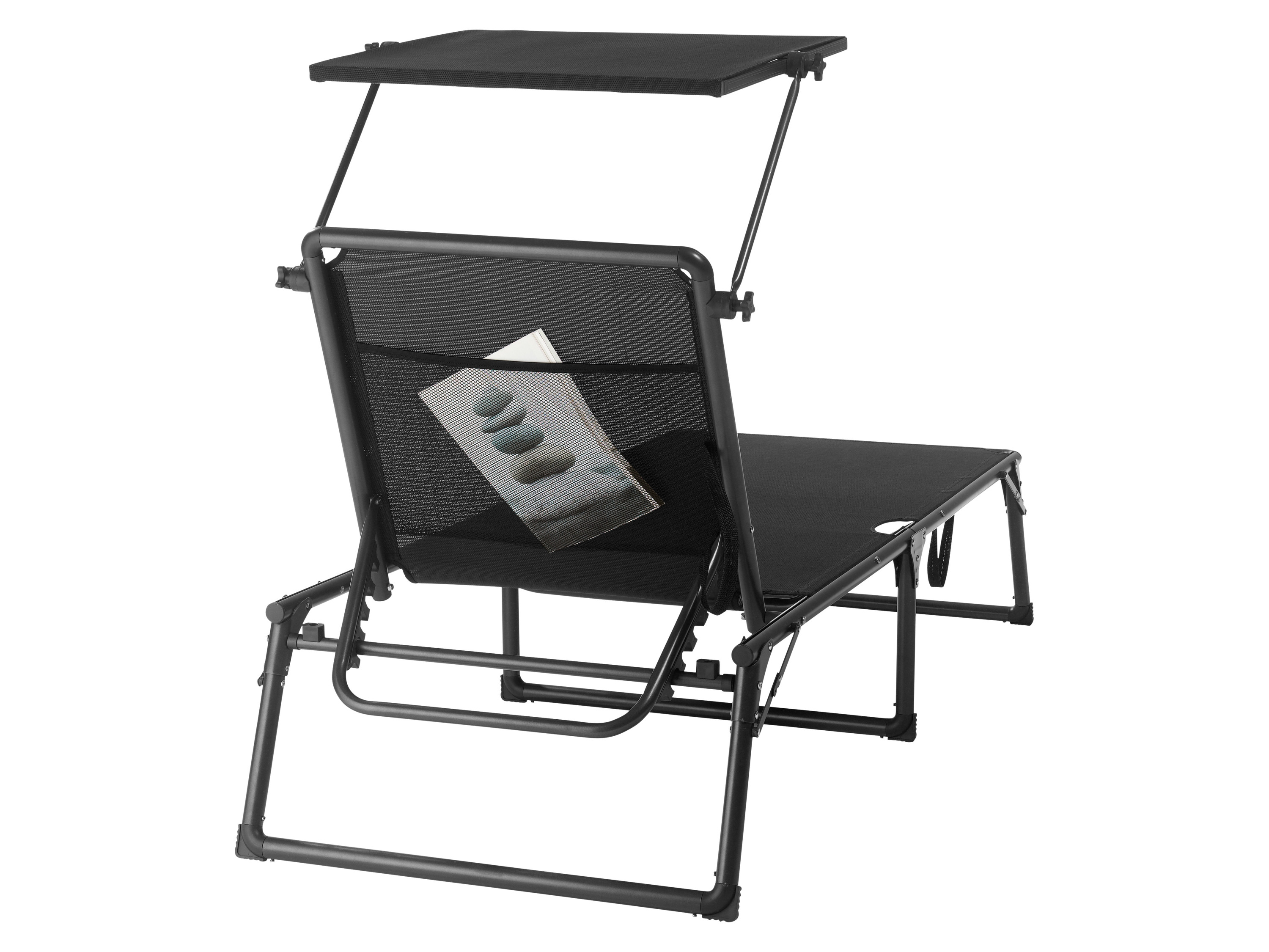 Thumbnail - LIVARNO® Alu-Dreibeinliege »Houston«, schwarz