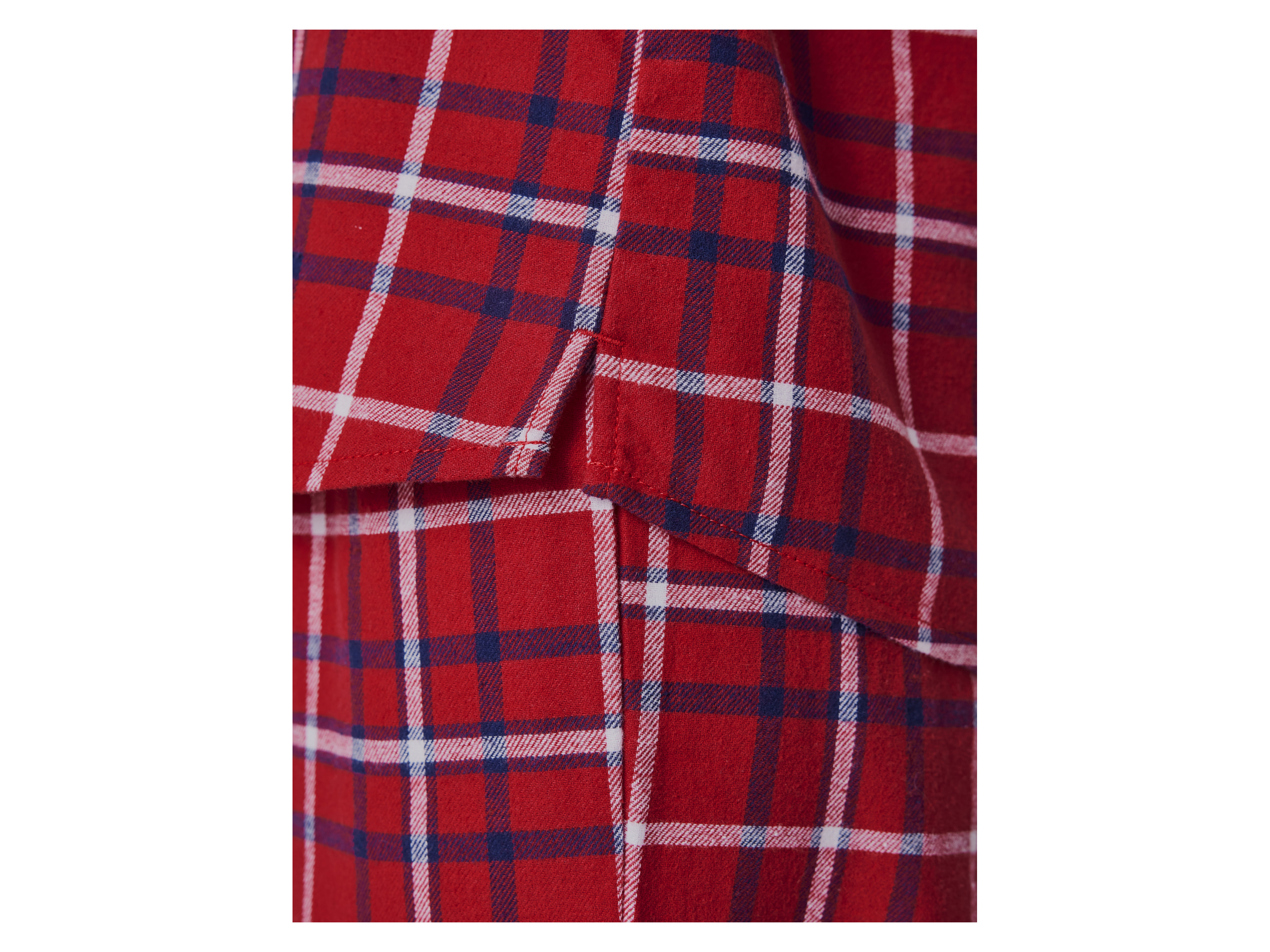 Thumbnail - esmara® Damen Flanell-Pyjama (Rot, XS(32/34))