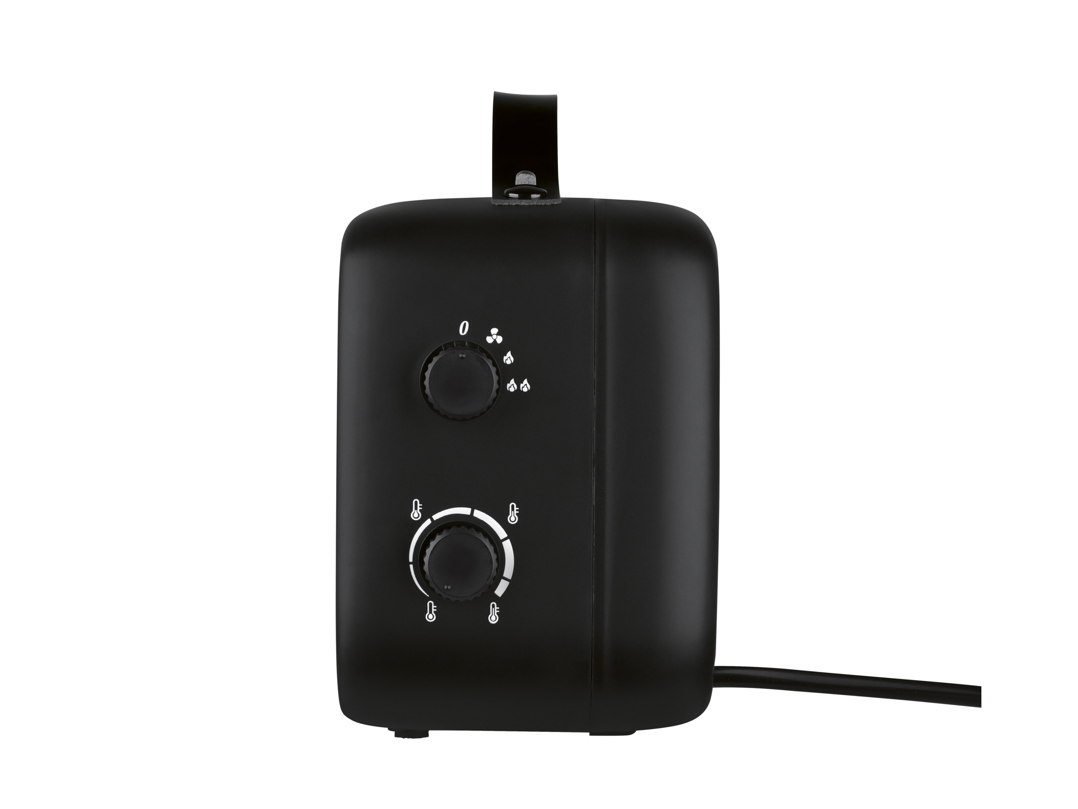 TRONIC® Keramik-Heizlüfter »TKHL 1200 B1« (Schwarz) – Bild 3 von 4