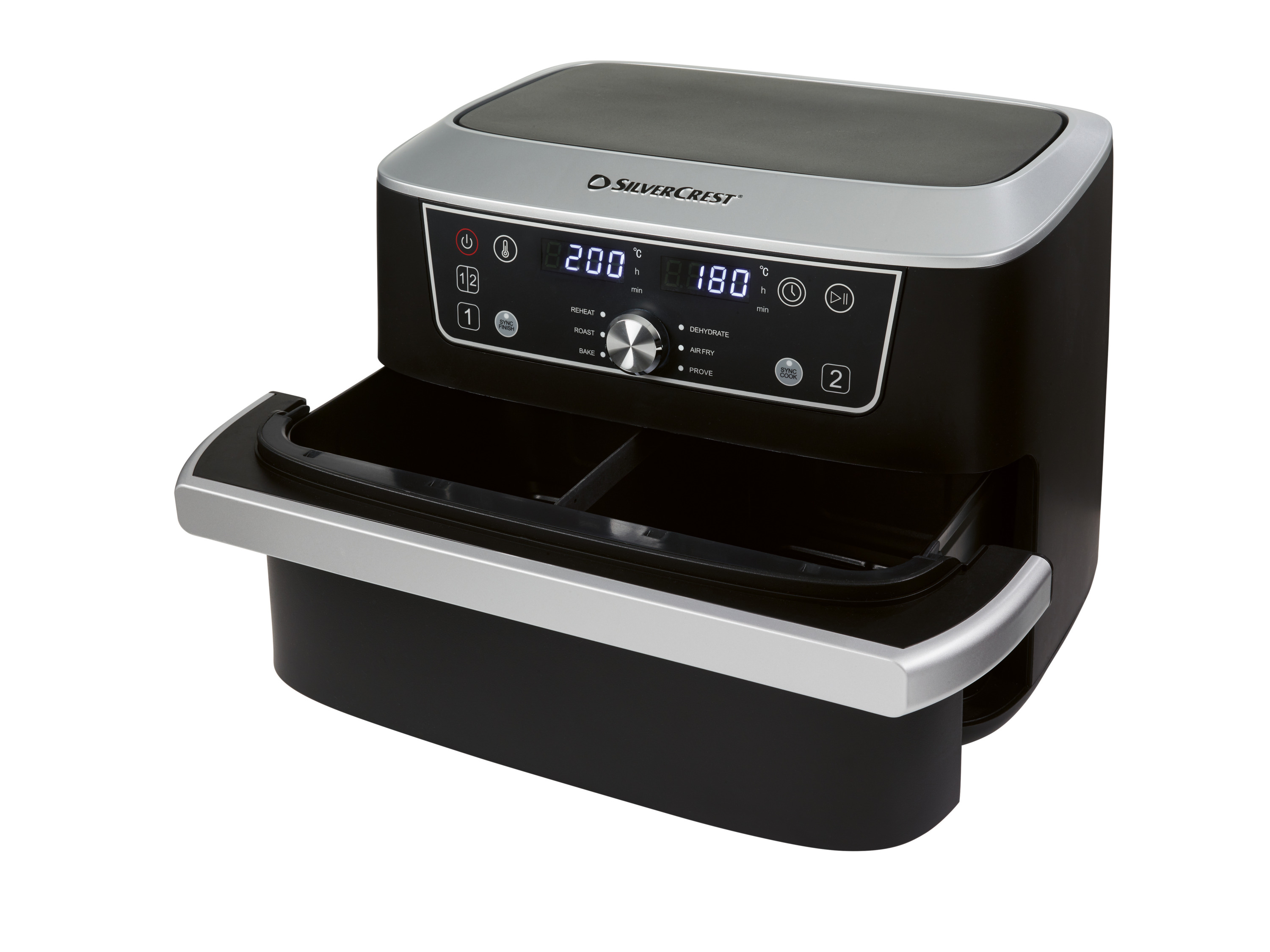 Thumbnail - SILVERCREST® Ultrazone Airfryer »SHFDA 2600 A1«, 2x 5,5 l