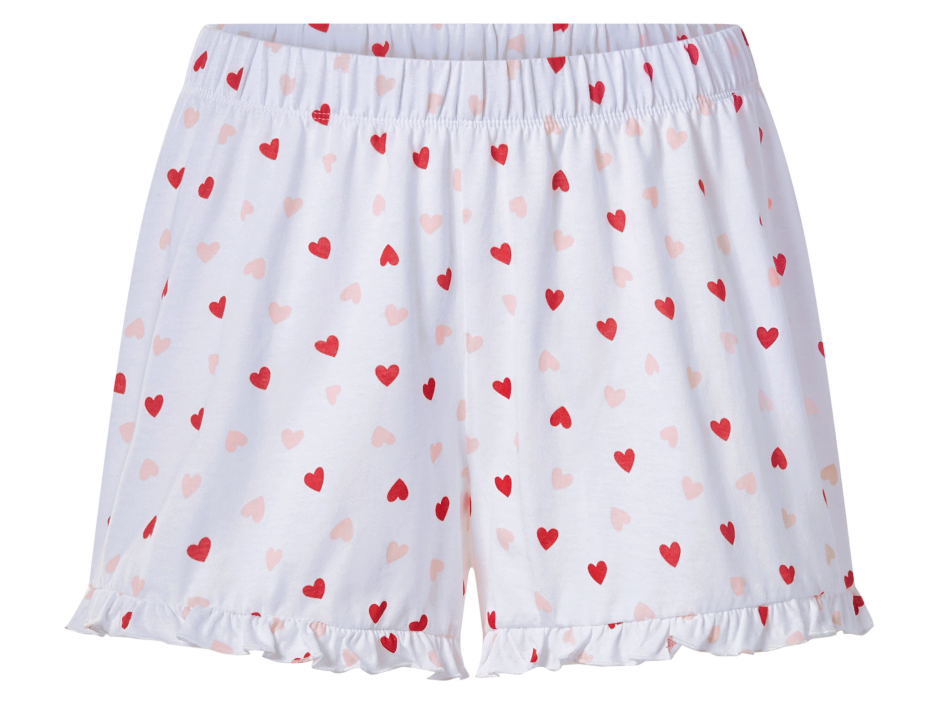 Thumbnail - esmara® Damen Shorty Pyjama (Weiß, L(44/46))