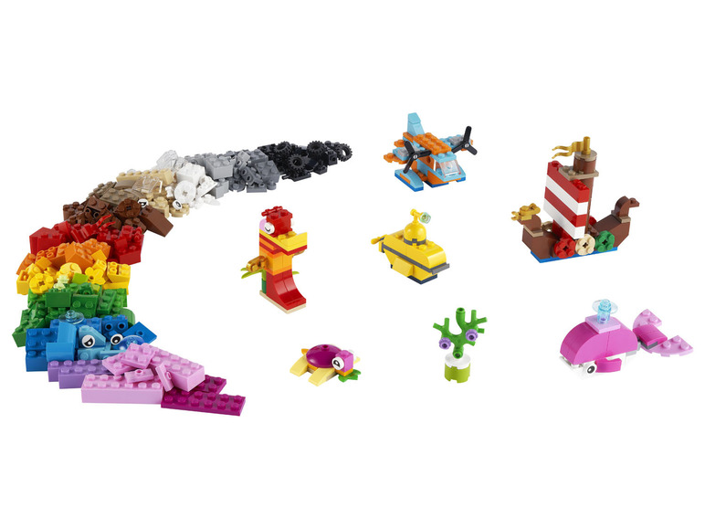Gehe zu Vollbildansicht: LEGO® Classic 11018 »Kreativer Meeresspaß« - Bild 9
