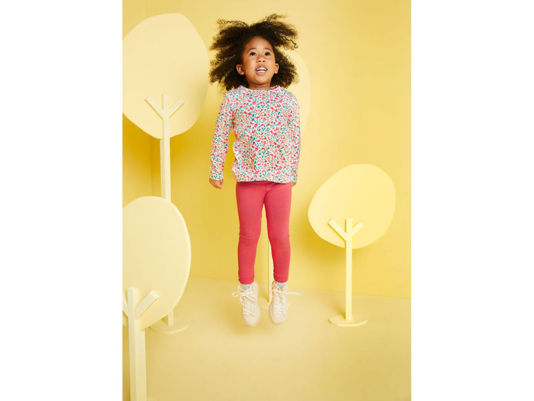 Gehe zu Vollbildansicht: lupilu® Kleinkinder Leggings, 3 Stück, mit Baumwolle - Bild 20