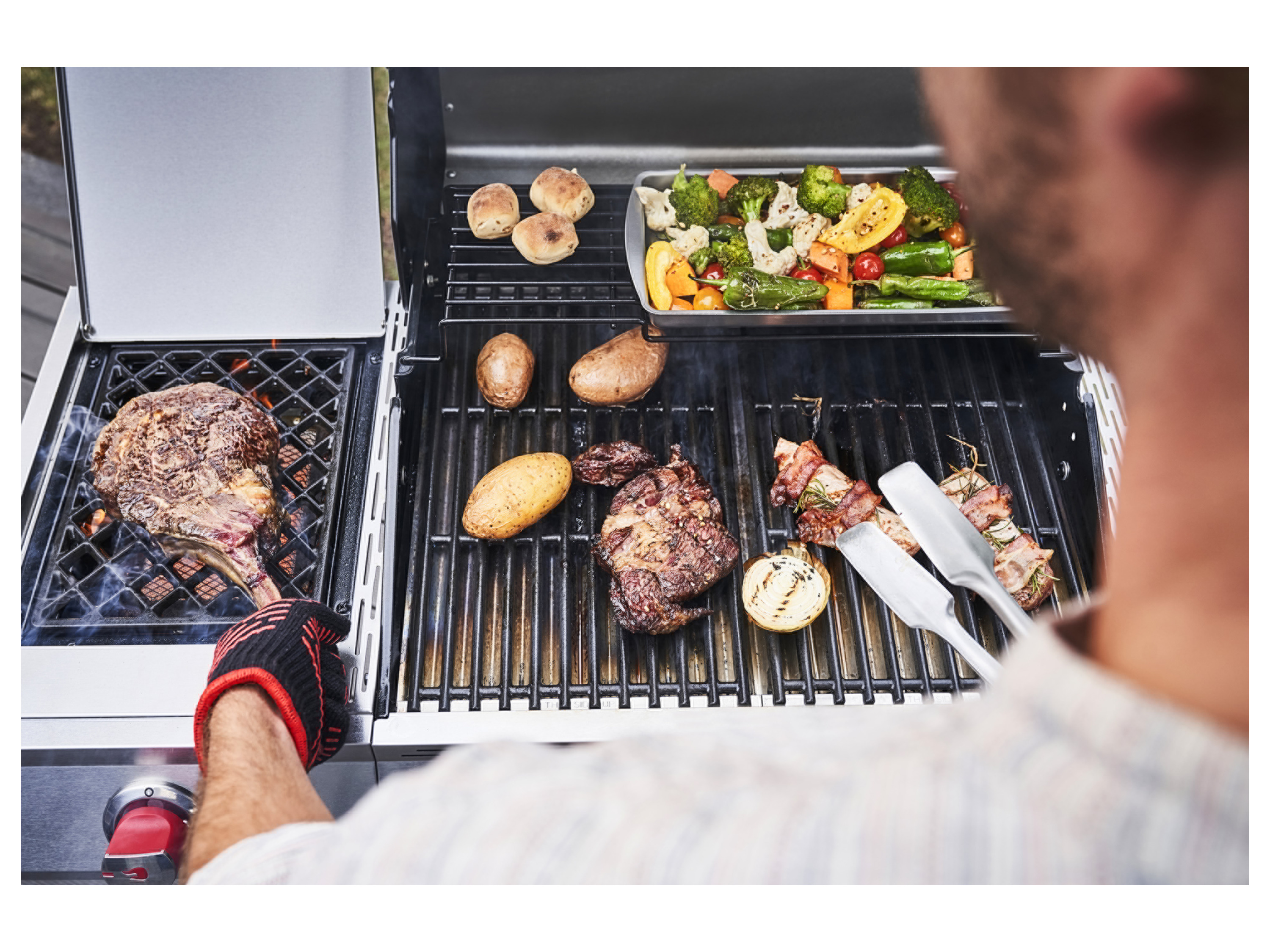 Thumbnail - Char Broil Gasgrill »Advantage PRO S 3«, mit 900°C Sear-Brenner & TRU-Infrared™ Technology""