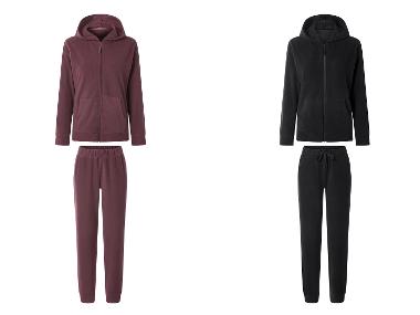 ESMARA® Damen Hausanzug Fleece