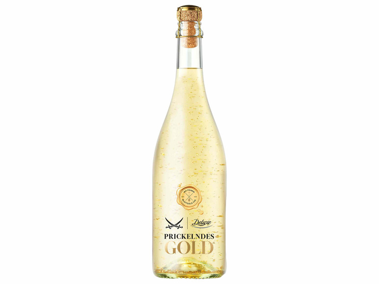 SANSIBAR Deluxe Prickelndes Gold, Aromatisiertes Schaumweinhaltiges Getränk