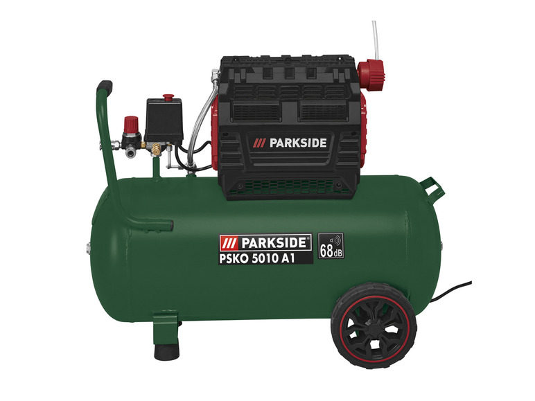 Gehe zu Vollbildansicht: PARKSIDE® Leise-Kompressor »PSKO 5010 A1«, 1500 W, 25 l - Bild 3