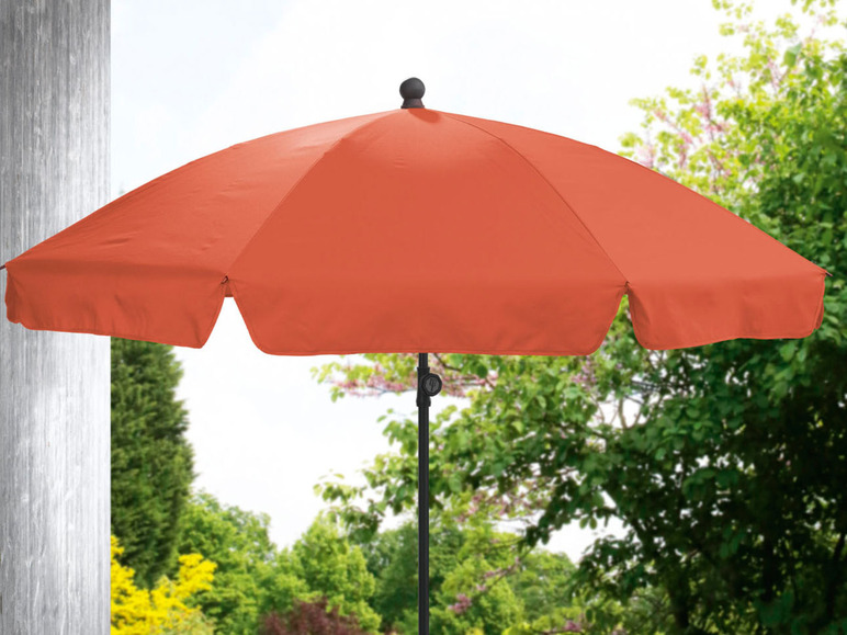 Gehe zu Vollbildansicht: LIVARNO home Sonnenschirm, mit Knickvorrichtung, Ø 180 cm - Bild 5