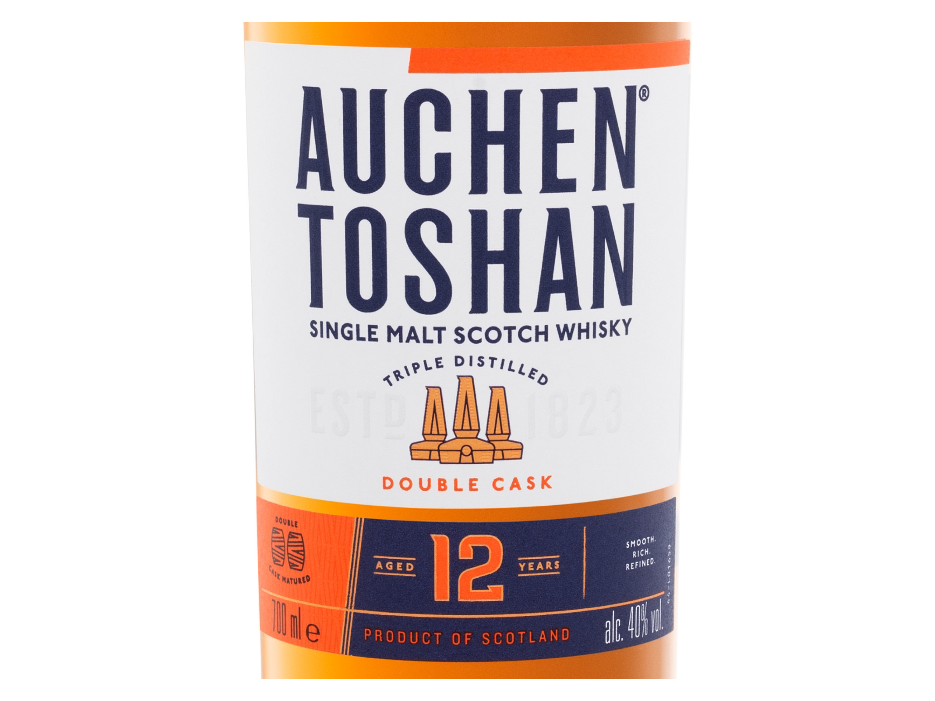 Thumbnail - AUCHENTOSHAN Lowland Single Malt Scotch Whisky 12 Jahre mit Geschenkbox 40% Vol