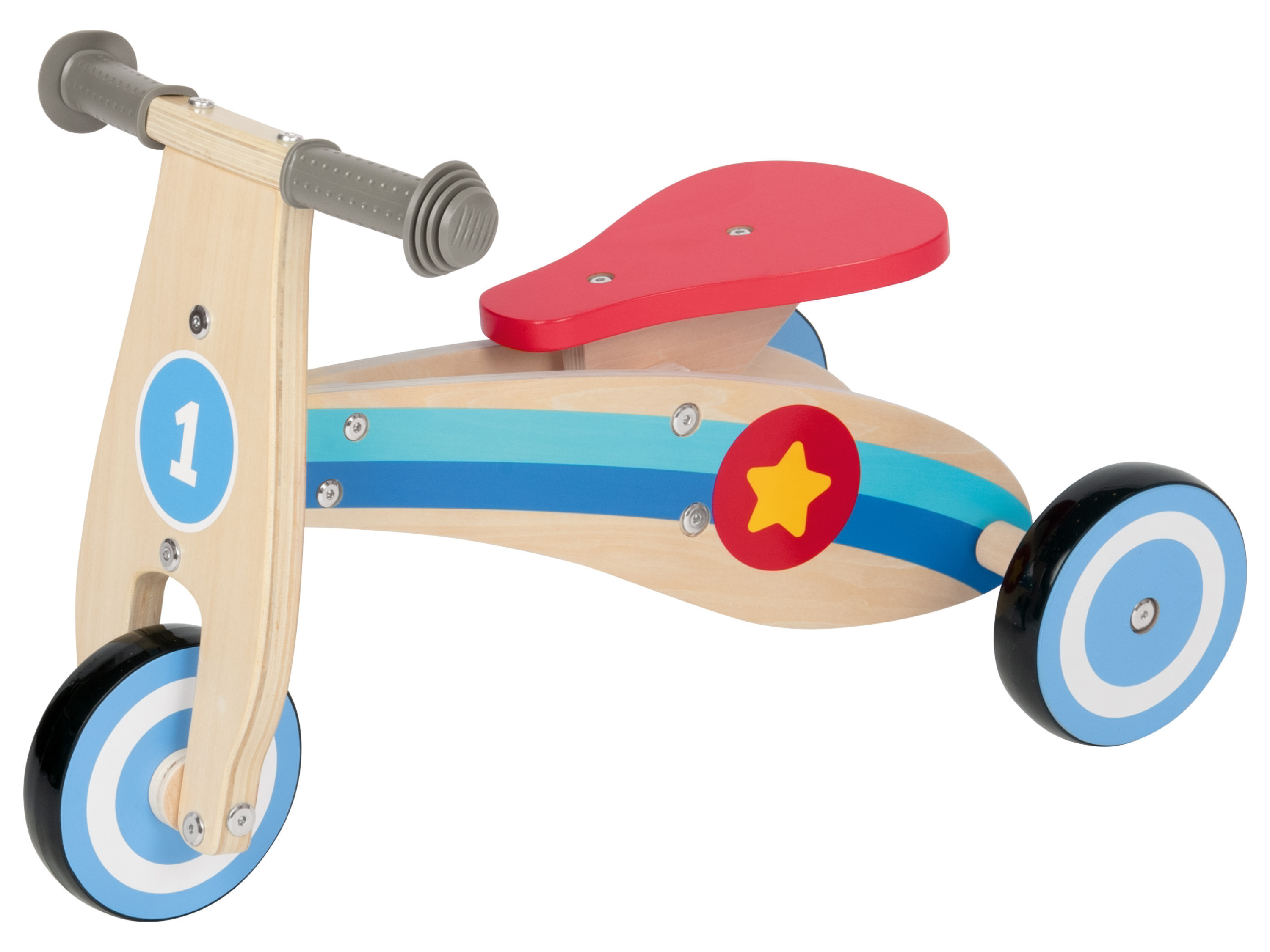 Playtive Holz Aktiv-Spielzeuge FSC (Rutscherad)““ | Drehsteinen mit Tiermotiven, drehbarem Spiegelelement, farbenfrohen Schiebelabyrinthen, Formen- und Farbsortierspielen, kleiner Hupe und weiteren Drehelementen Mehr Sicherheit durch einstellbare Bremse Mit 4 gummierten Rädern für leises Schieben Produktmerkmale tabletd Produktart: Holz Aktiv-Spielzeug Material: Sperrholz, Mdf, Schima